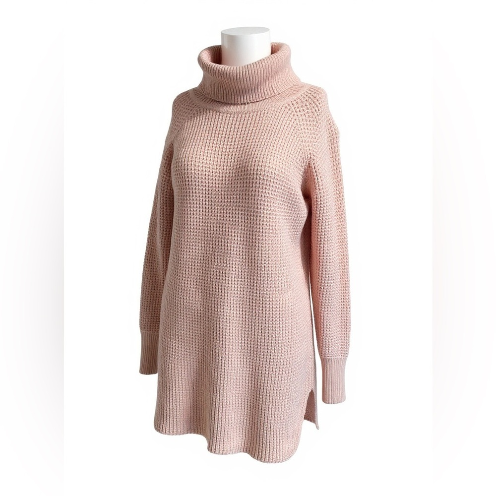 RD Style Blush Cowl Neck Sweater